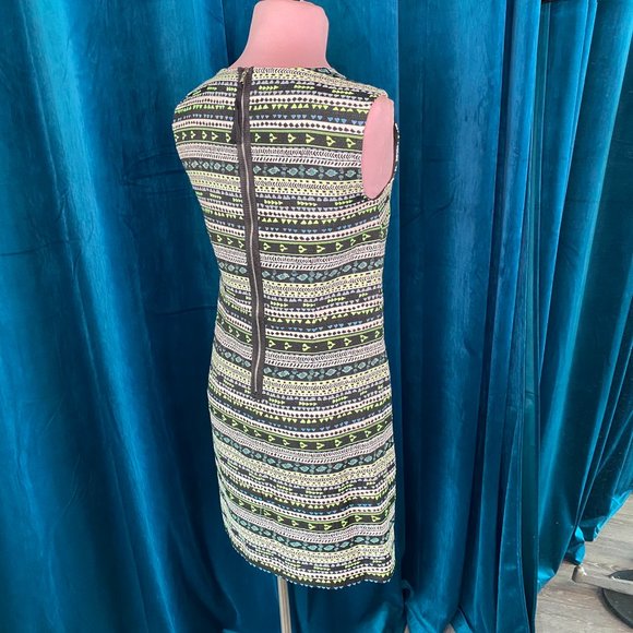 Cynthia Steffe Courtney Sleeveless Shift Dress  Surf Teal - Picture 10 of 12